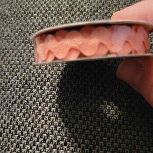Pink wavy crafting Ribbon New